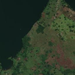 Satellite imagery of Nakibanga Point, UG