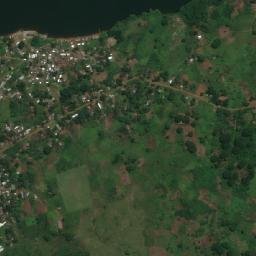 Satellite imagery of Nakibanga Point, UG