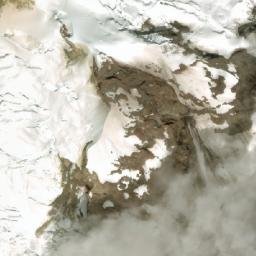 Satellite imagery of Cerro Antisana, EC