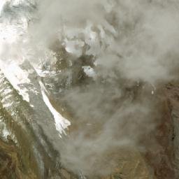 Satellite imagery of Cerro Antisana, EC