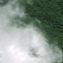 Satellite imagery of Volcán Reventador, EC