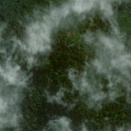 Satellite imagery of Mont Bituka, CD