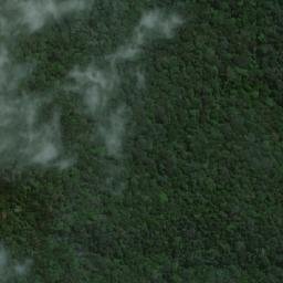 Satellite imagery of Mont Bituka, CD