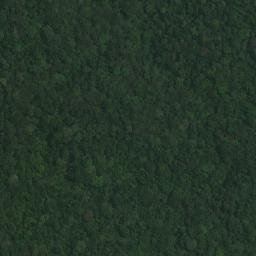 Satellite imagery of Mont Fitshe, CD