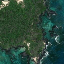 Satellite imagery of Punta Núñez, EC