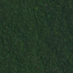 Satellite imagery of Mont Fitshe, CD