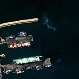 Satellite imagery of Punta Murciélago, EC