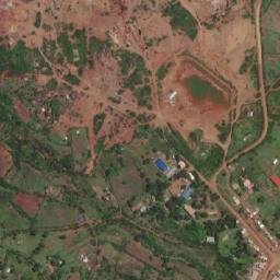 Satellite imagery of Macalder Mines, KE