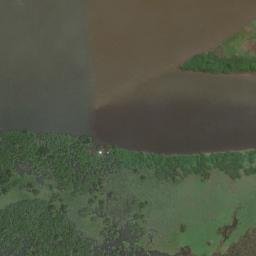 Satellite imagery of Pointe Térié, GA