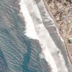 Satellite imagery of Punta Blanca, EC