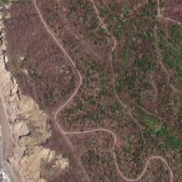 Satellite imagery of Punta Canoa, EC