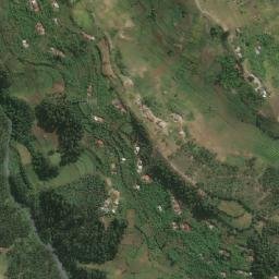 Satellite imagery of Kirwa Mine, UG