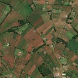 Satellite imagery of BP14: Pillar of earth and stones on ridge, KE