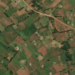 Satellite imagery of BP14: Pillar of earth and stones on ridge, KE