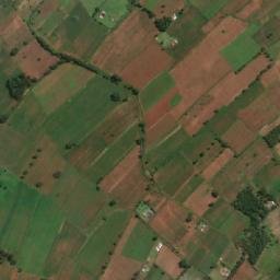 Satellite imagery of BP14: Pillar of earth and stones on ridge, KE