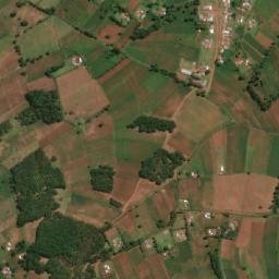 Satellite imagery of BP14: Pillar of earth and stones on ridge, KE