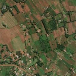 Satellite imagery of BP14: Pillar of earth and stones on ridge, KE