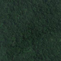 Satellite imagery of Mont Mukili, CD