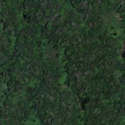 Satellite imagery of Mont Mbuni, CD