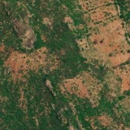 Satellite imagery of Ya Kavu Rock, KE