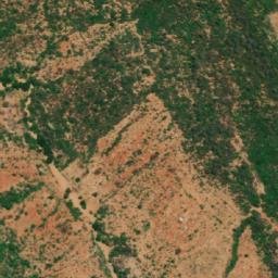 Satellite imagery of Ya Kavu Rock, KE