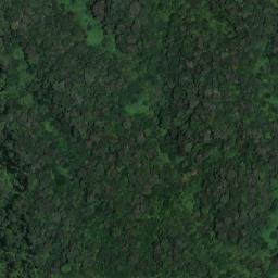 Satellite imagery of Mont Mbuni, CD