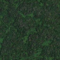 Satellite imagery of Mont Mbuni, CD