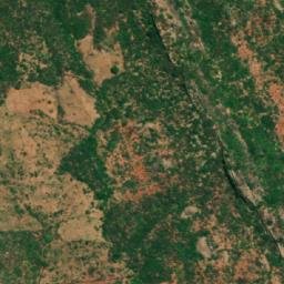 Satellite imagery of Ya Kavu Rock, KE