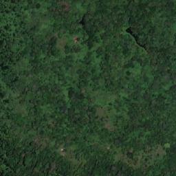 Satellite imagery of Mont Mbuni, CD