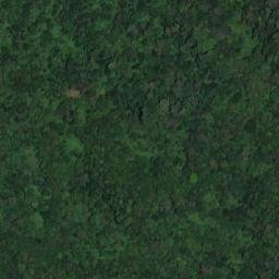 Satellite imagery of Mont Mbuni, CD
