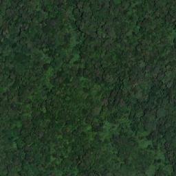 Satellite imagery of Mont Mbuni, CD