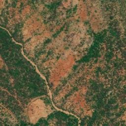 Satellite imagery of Ya Kavu Rock, KE