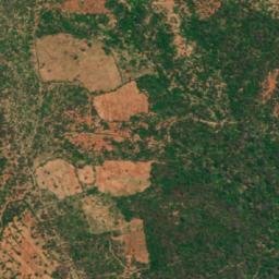Satellite imagery of Ya Kavu Rock, KE