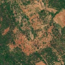 Satellite imagery of Ya Kavu Rock, KE