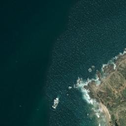 Satellite imagery of Punta Canoa, EC