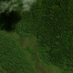 Satellite imagery of Volcan Visoke, CD