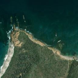 Satellite imagery of Punta Cabuya, EC