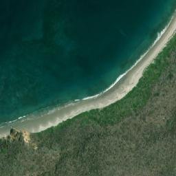 Satellite imagery of Punta Cabuya, EC