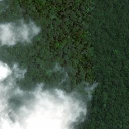 Satellite imagery of Mont Nsio, CD