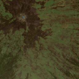 Satellite imagery of Volcan Karisimbi, RW