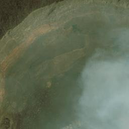 Satellite imagery of Volcan Nyiragongo, CD