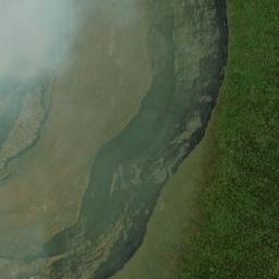 Satellite imagery of Volcan Nyiragongo, CD