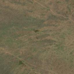 Satellite imagery of BP22, Pillar of earth and stones on ridge., KE