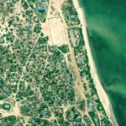 Satellite imagery of Raas Kaambooni, SO