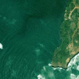 Satellite imagery of Raas Kaambooni, SO