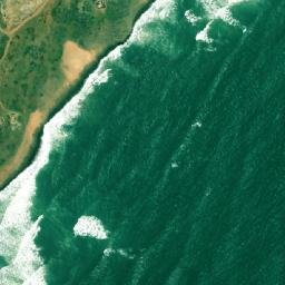 Satellite imagery of Raas Kaambooni, SO