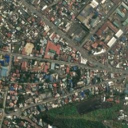 Satellite imagery of Goma, CD