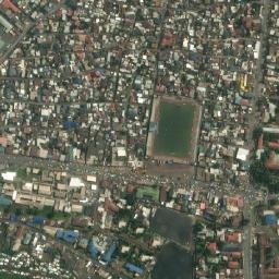 Satellite imagery of Goma, CD
