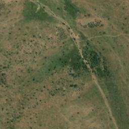 Satellite imagery of BP24, Pillar of white quartz on wooded ridge, KE