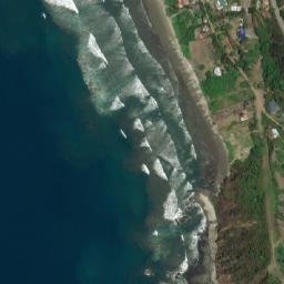 Satellite imagery of Punta Blanca, EC
